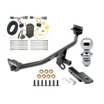 Reese Trailer Tow Hitch For 16-18 Hyundai Tucson All Models Class 2 Complete Package w/ Wiring Draw Bar and 1-7/8" Ball