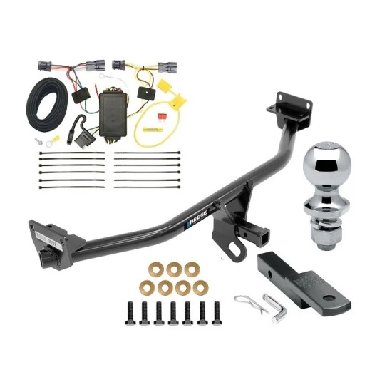 Reese Trailer Tow Hitch For 16-18 Hyundai Tucson All Models Class 2 Complete Package w/ Wiring Draw Bar and 1-7/8" Ball