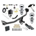Reese Trailer Tow Hitch For 19-21 Hyundai Tucson Excluding Night Edition Deluxe Package Wiring 2" and 1-7/8" Ball and Lock