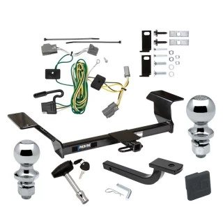 Reese Trailer Tow Hitch For 06-09 Buick Lucerne Deluxe Package Wiring 2" and 1-7/8" Ball and Lock