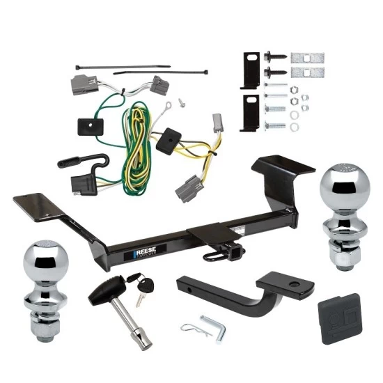 Reese Trailer Tow Hitch For 06-09 Buick Lucerne Deluxe Package Wiring 2" and 1-7/8" Ball and Lock