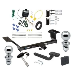 Reese Trailer Tow Hitch For 00-05 Buick LeSabre Pontiac Bonneville (Incl SLE) Deluxe Package Wiring 2" and 1-7/8" Ball and Lock