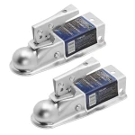 Fulton 2K Fas-Lok Straight Trailer Coupler 2" Channel 1-7/8" Ball 2000 lbs