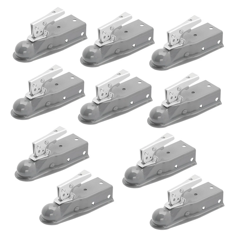 Fulton 2K Fas-Lok Straight Trailer Coupler Bundle, 2" Channel, 1-7/8" Ball