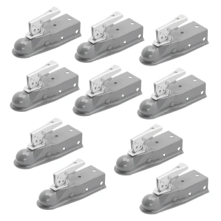 Fulton 2K Fas-Lok Straight Trailer Coupler Bundle, 2" Channel, 1-7/8" Ball