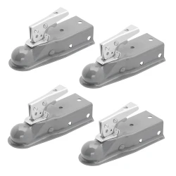 Fulton 4x 2K Fas-Lok Trailer Coupler for 2" Channel w/ 1-7/8" Ball