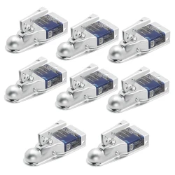 Fulton 8x Fas-Lok Trailer Coupler for 3" Channel w/ 1-7/8" Ball Zinc