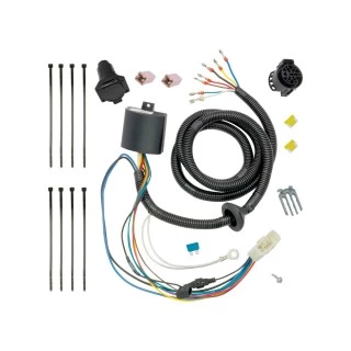 For 2016-2022 Honda Pilot Trailer Hitch kit by: Reese For 2016-2022 Honda Pilot Trailer Hitch Tow PKG w/ 8K Round Bar Weight Distribution Hitch w/ 2-5/16" Ball + Pin/Clip + Pro Series POD Brake Control + Plug & Play BC Adapter + 7-Way RV Wiring By Reese Towpower