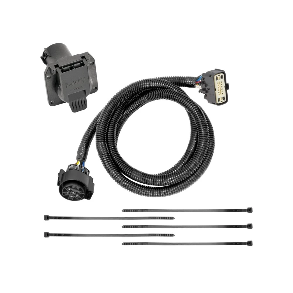 For 2018-2023 Buick Enclave Trailer Hitch kit by: Draw-Tite For 2018-2023 Buick Enclave Trailer Hitch Tow PKG w/ 6K Round Bar Weight Distribution Hitch w/ 2-5/16" Ball + Pin/Clip + Pro Series POD Brake Control + Generic BC Wiring Adapter + 7-Way RV Wiring By Draw-Tite