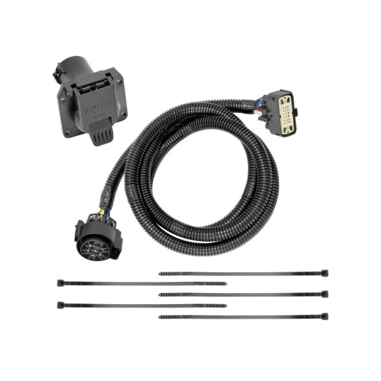 For 2018-2023 Buick Enclave Trailer Hitch kit by: Draw-Tite For 2018-2023 Buick Enclave Trailer Hitch Tow PKG w/ 6K Round Bar Weight Distribution Hitch w/ 2-5/16" Ball + Pin/Clip + Pro Series POD Brake Control + Generic BC Wiring Adapter + 7-Way RV Wiring By Draw-Tite