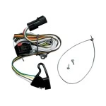 Trailer Tow Hitch For 01-03 Chrysler Dodge Town & Country Complete Package w/ Wiring Draw Bar Kit and 2" Ball