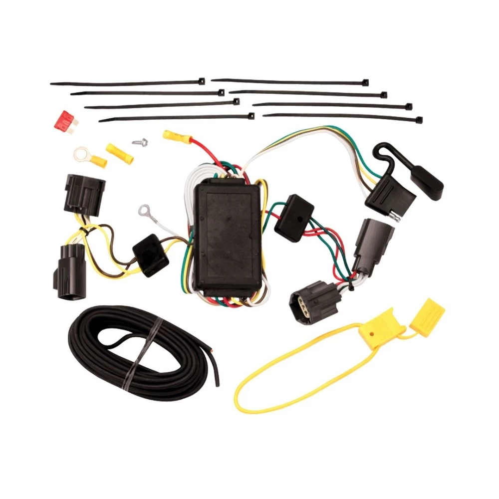 Trailer Tow Hitch For 05-08 Dodge Magnum Class 2 Complete Package w/ Wiring Draw Bar Kit and 2" Ball