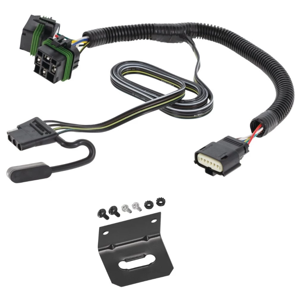 Trailer Wiring Harness and Bracket Kit For 18-23 Chevy Equinox GMC Terrain Plug & Play