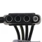 Trailer Tow Hitch For 22-23 Hyundai Kona Class 3 2" Receiver Complete Package w/ Wiring and 1-7/8" Ball