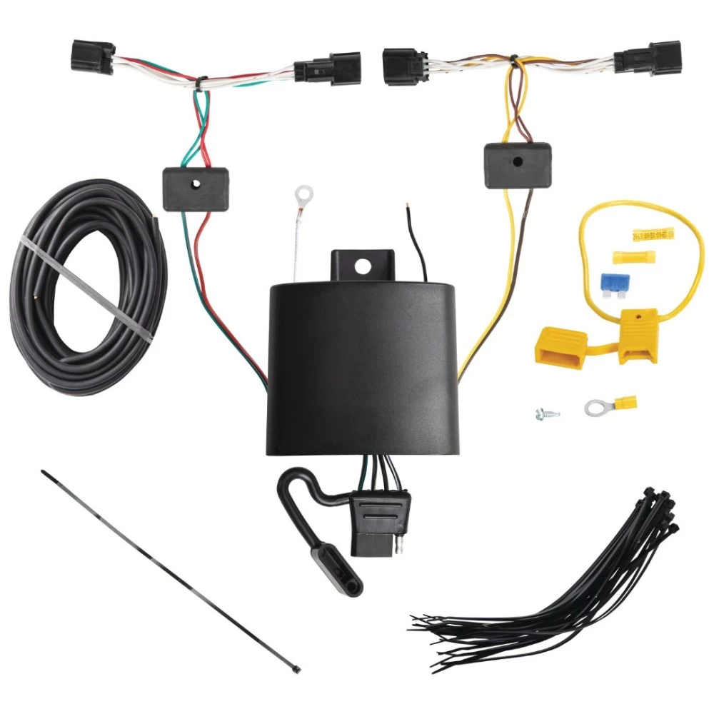 Trailer Tow Hitch For 23-24 Hyundai Palisade 2" Receiver Complete Package w/ Wiring and 1-7/8" Ball