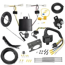 Trailer Hitch 7 Way RV Wiring Kit For 23-24 Lexus RX350 RX500h Plug & Play Prong Pin Brake Control Ready