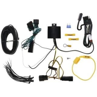 Trailer Wiring and Bracket For 23-24 Ford Escape Plug & Play 4-Flat Harness