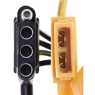 Trailer Wiring and Bracket For 23-24 Ford Escape Plug & Play 4-Flat Harness