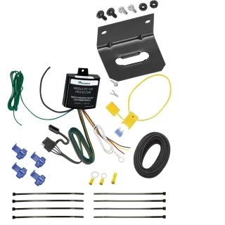 Plug and Play T-One Wiring Harness Connector 4-Flat Mounting Bracket 118742 118144 Tekonsha Trailer Wiring and Bracket 16-19 VW Volkswagen Passat SE SEL R-Line Only 4-Flat Harness Plug Play 16 17 18 19 2016 2017 2018 2019 Trailer Wiring and Bracket For 16-19 VW Volkswagen Passat SE SEL R-Line Only
