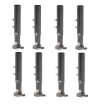 Bulldog 25K BX1 Round Gooseneck Coupler 2-5/16" Hitch Ball Heavy Duty 8 Pack