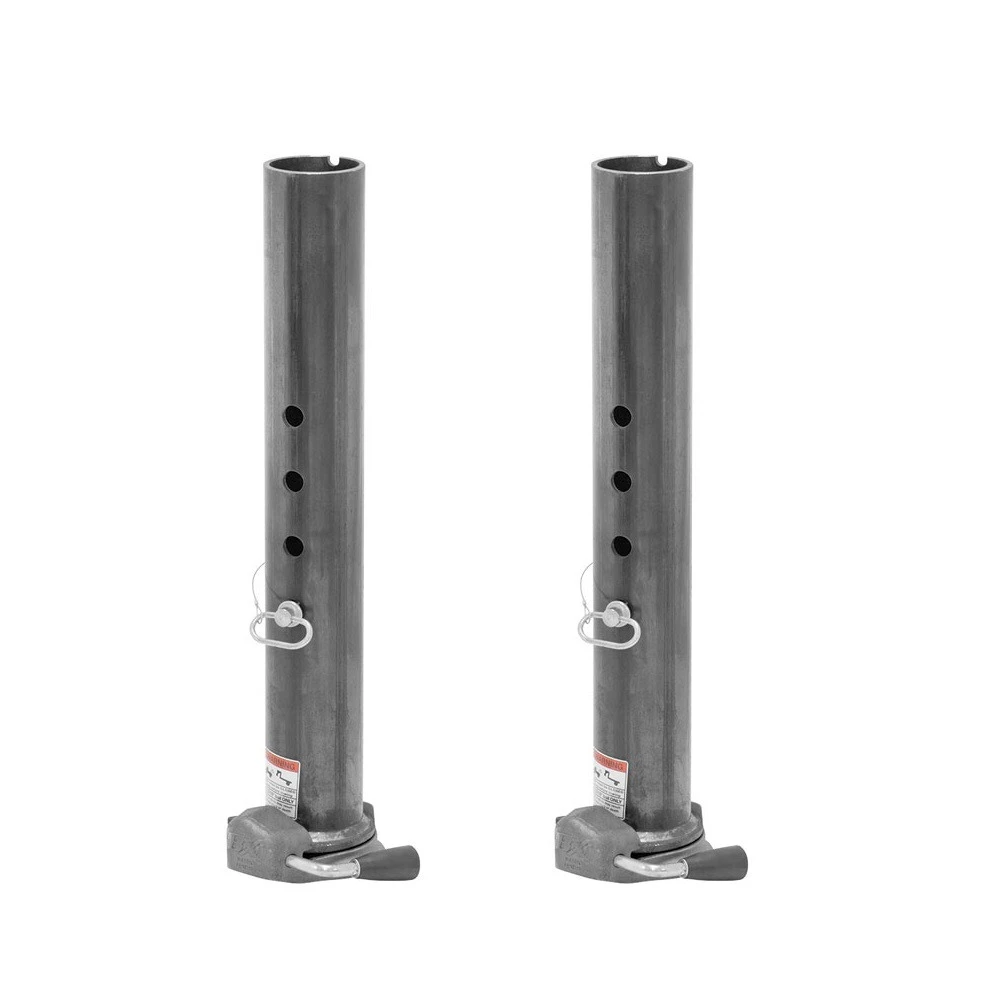 Bulldog 25K BX1 Round Gooseneck Trailer Coupler Inner Tube Only Adjustable 2-Pack