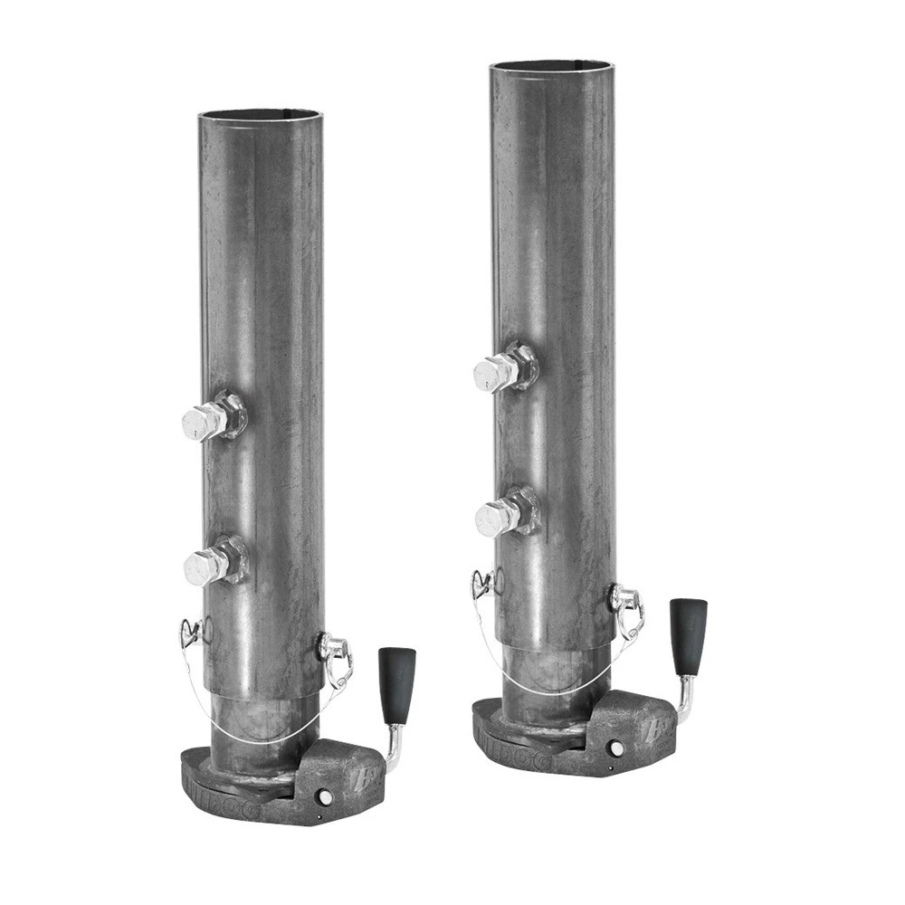 Bulldog 30K BX1 Round Gooseneck Trailer Coupler Adjustable 2-5/16" Hitch Ball