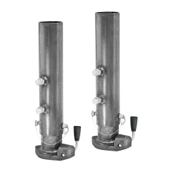 Bulldog 2x 30K BX1 Round Gooseneck Trailer Coupler Adjustable 2-5/16" Hitch Ball