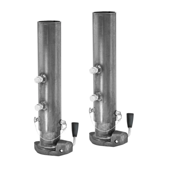 Bulldog 30K BX1 Round Gooseneck Trailer Coupler Adjustable 2-5/16" Hitch Ball