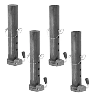 Bulldog BX1 30K round gooseneck coupler, 4" inner tube only, 2-5/16" ball – 4 pack