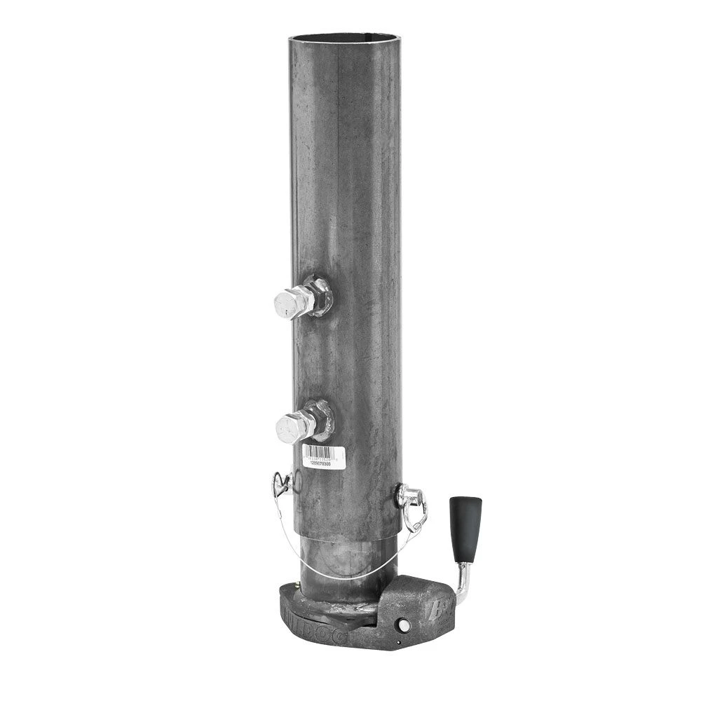 Bulldog BX1 20K short gooseneck trailer coupler 2-5/16 inch ball, round tube, bulk pack of 10