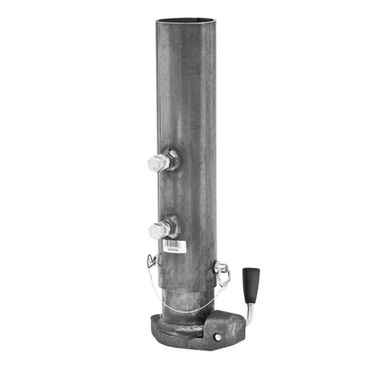 Bulldog BX1 20K short gooseneck trailer coupler 2-5/16 inch ball, round tube, bulk pack of 10
