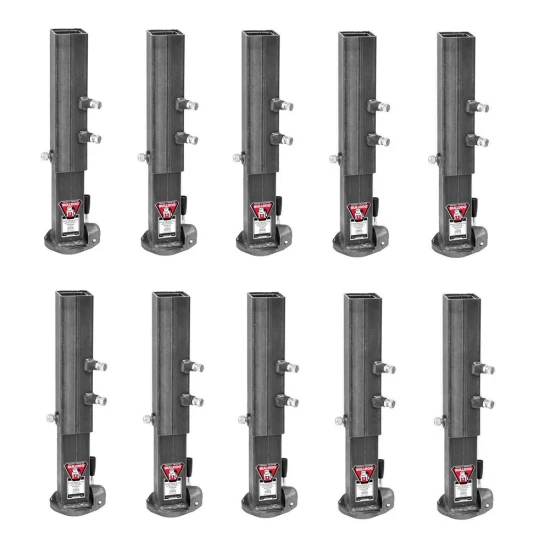 Bulldog 25K BX1 Square Gooseneck Trailer Coupler Adjustable 4.5" Outer Tube Bundle