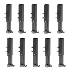 Bulldog 10x 30K BX1 Square Gooseneck Trailer Coupler w/ 4.5" Outer Tube