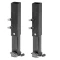 Bulldog BX1 30K square gooseneck coupler, 2-5/16" ball, 4.5" outer tube (pair)
