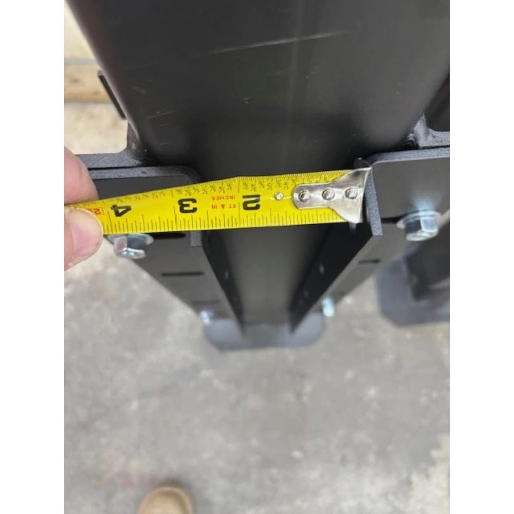 Magnum Lift Systems dual-leg hydraulic landing gear with single pump, 24,000 lb capacity trailer lift