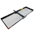 Reese 60×20 hitch cargo carrier bundle with 500 lb basket, rainproof 54×21×20 bag and cargo net for 2″ receiver