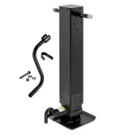 Pro Series 2x 12K Square Trailer Jacks with Spring-Return Drop Legs