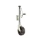 Fulton 1.5K Bolt-Thru Swivel Trailer Jack with 10 Inch Lift and 8 Inch Caster Wheel