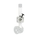 Fulton F2 1.6K Marine Trailer Jack with Dual 7" Wheels – 2-Pack Bolt-On