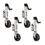 Fulton 1.6K F2 Marine Trailer Jack with 8" Wheel for 3x5 Frame (4-Pack)