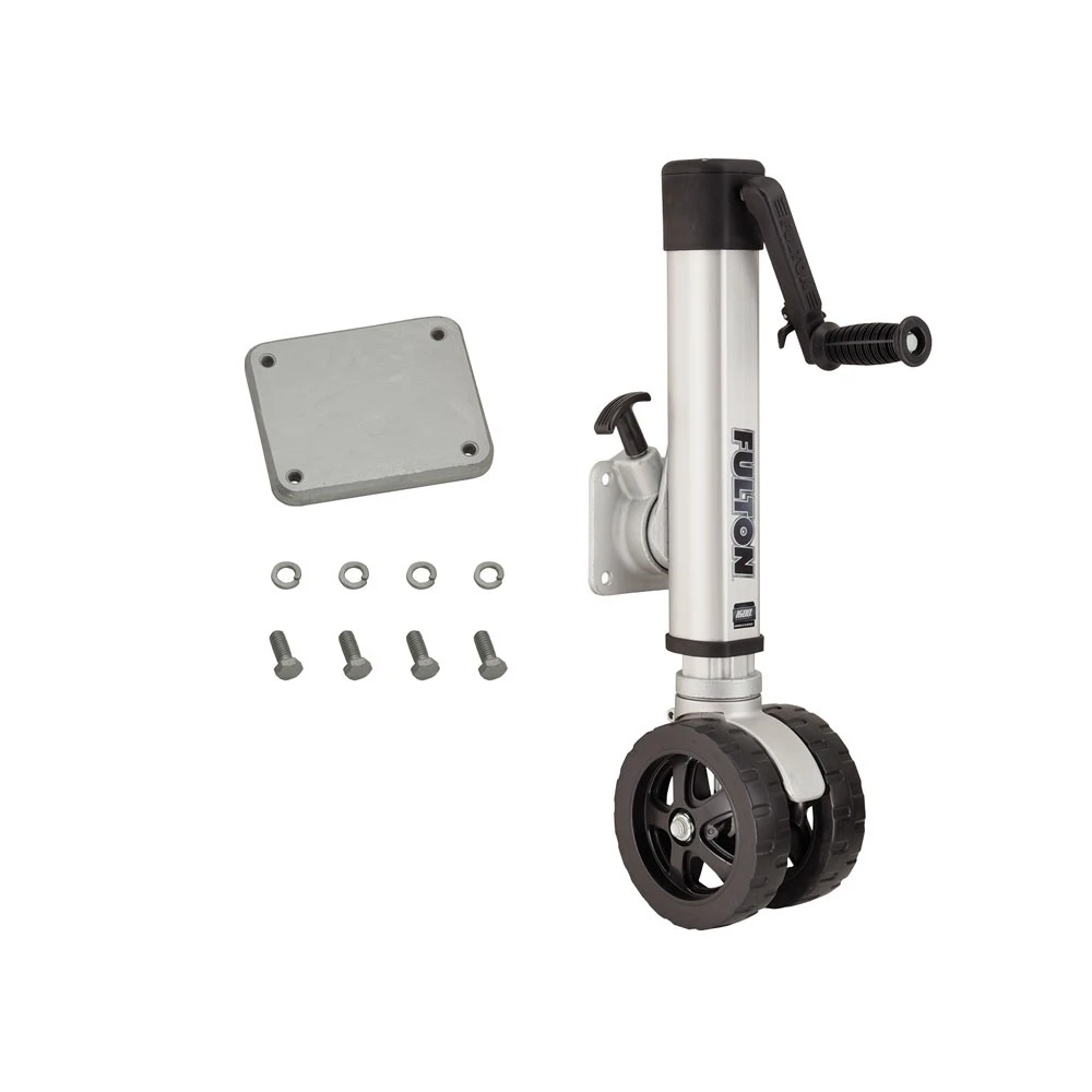 Fulton F2 1,600 lb Marine Trailer Jack with Dual 7 Inch Wheels – 10-Pack Bundle