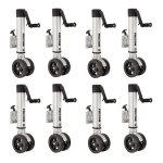 Fulton 1.6K F2 Trailer Jack with Dual 7" Wheels for Marine Trailers – 8-Pack