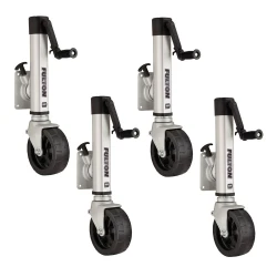 Fulton 4x 1.6K F2 Trailer Jack w/ Single 8" Wide Wheel Fits 4x5 Frames