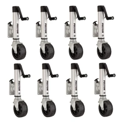 Fulton 8x 1.6K F2 Trailer Jack w/ Single 8" Wide Wheel Fits 4x5 Frames