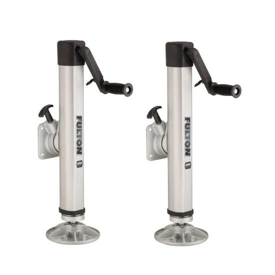 Fulton F2 2K Marine Trailer Jack with Pivoting Footplate – Bundle of 2