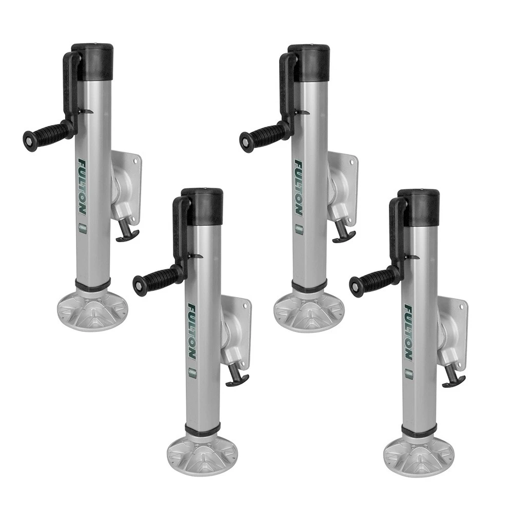 Fulton F2 2K Marine Trailer Jacks with Swivel Footplate – 4-Pack for Utility Trailers