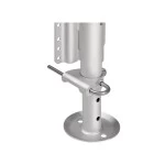 Fulton Electric Powered XLT Boat Trailer Winch 10K + XLT Powered Electric Trailer Jack 2500 lbs 5 Year Warranty + Hardware Bolt-On Side Mount