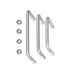 Fulton Electric Powered XLT Boat Trailer Winch 10K + XLT Powered Electric Trailer Jack 2500 lbs 5 Year Warranty + Hardware Bolt-On Side Mount