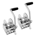 Fulton 900 lbs Single-Speed Trailer Winch with 7 Inch Handle for Rope or Strap