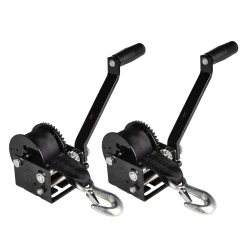Fulton 2x 900 lbs Trailer Winch w/ 15 ft Strap and 7" Handle